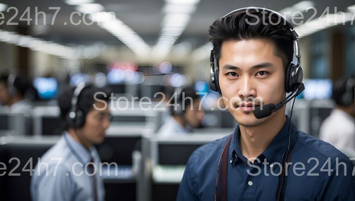 Customer Support Agent in Office