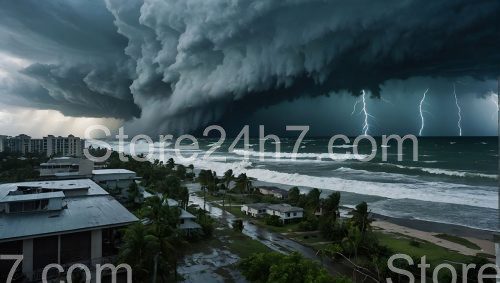 Formidable Storm Surge Overwhelms Seaside