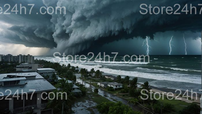 Formidable Storm Surge Overwhelms Seaside