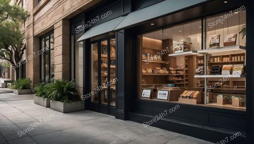 Elegant Artisanal Bakery Storefront