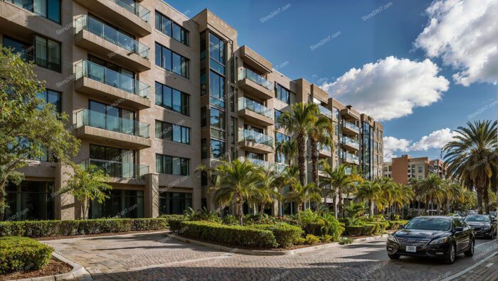 Luxury Condo Palm Tree Avenue