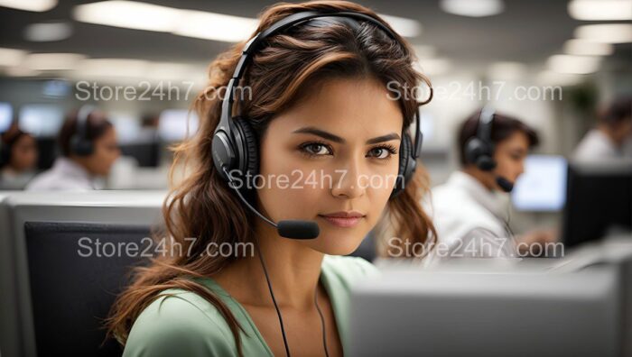 Focused Remote Tech Support Professional