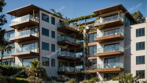 Sleek California Condos with Rooftop Gardens
