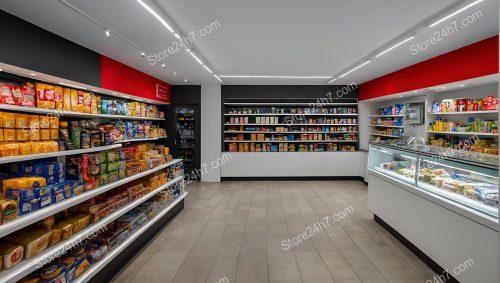 Contemporary Grocery Store Clean Design
