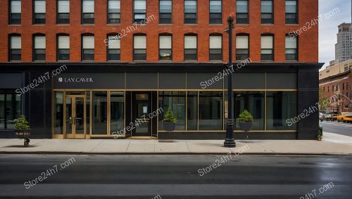 Chic Urban Office Storefront Image