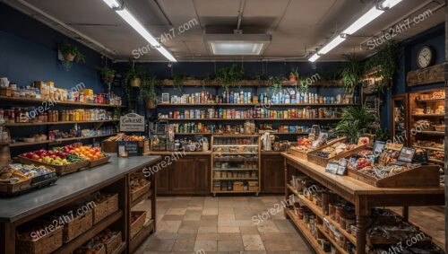 Artisanal Deli Market Shop Interior