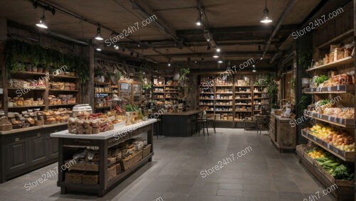 Artisanal Market Shop Interior