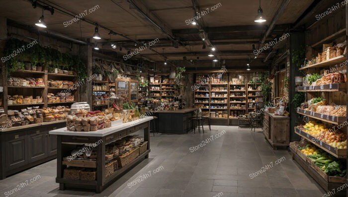 Artisanal Market Shop Interior