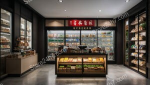 Asian Specialty Grocery Store Interior