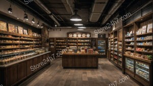 Boutique Gourmet Deli Shop Interior