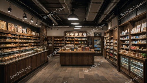 Boutique Gourmet Deli Shop Interior