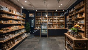 Boutique Gourmet Shop Interior