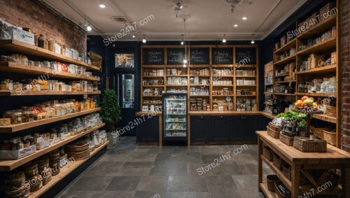 Boutique Gourmet Shop Interior