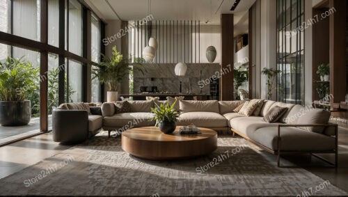 Chic Modern Living Room Elegance