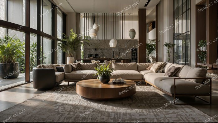 Chic Modern Living Room Elegance