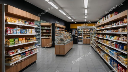 Contemporary Deli Store Interior View