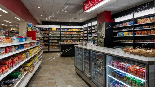 Contemporary Mini-Market Store Design