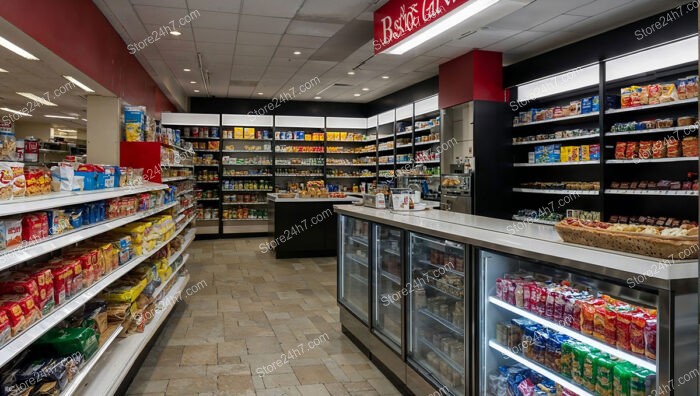 Contemporary Mini-Market Store Design