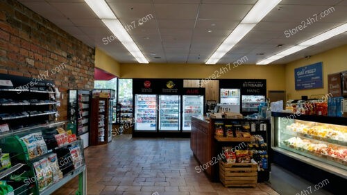 Convenient Neighborhood Market Interior