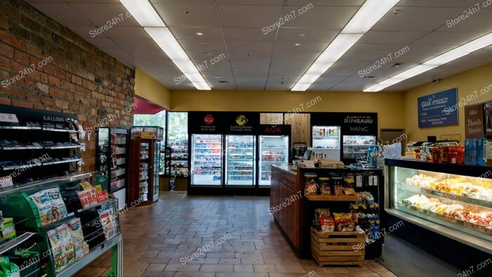 Convenient Neighborhood Market Interior