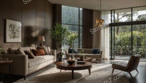 Elegant Contemporary Living Room Design