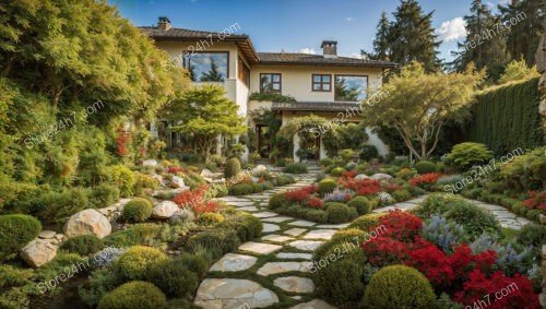 Elegant Japanese Garden Pathway Design