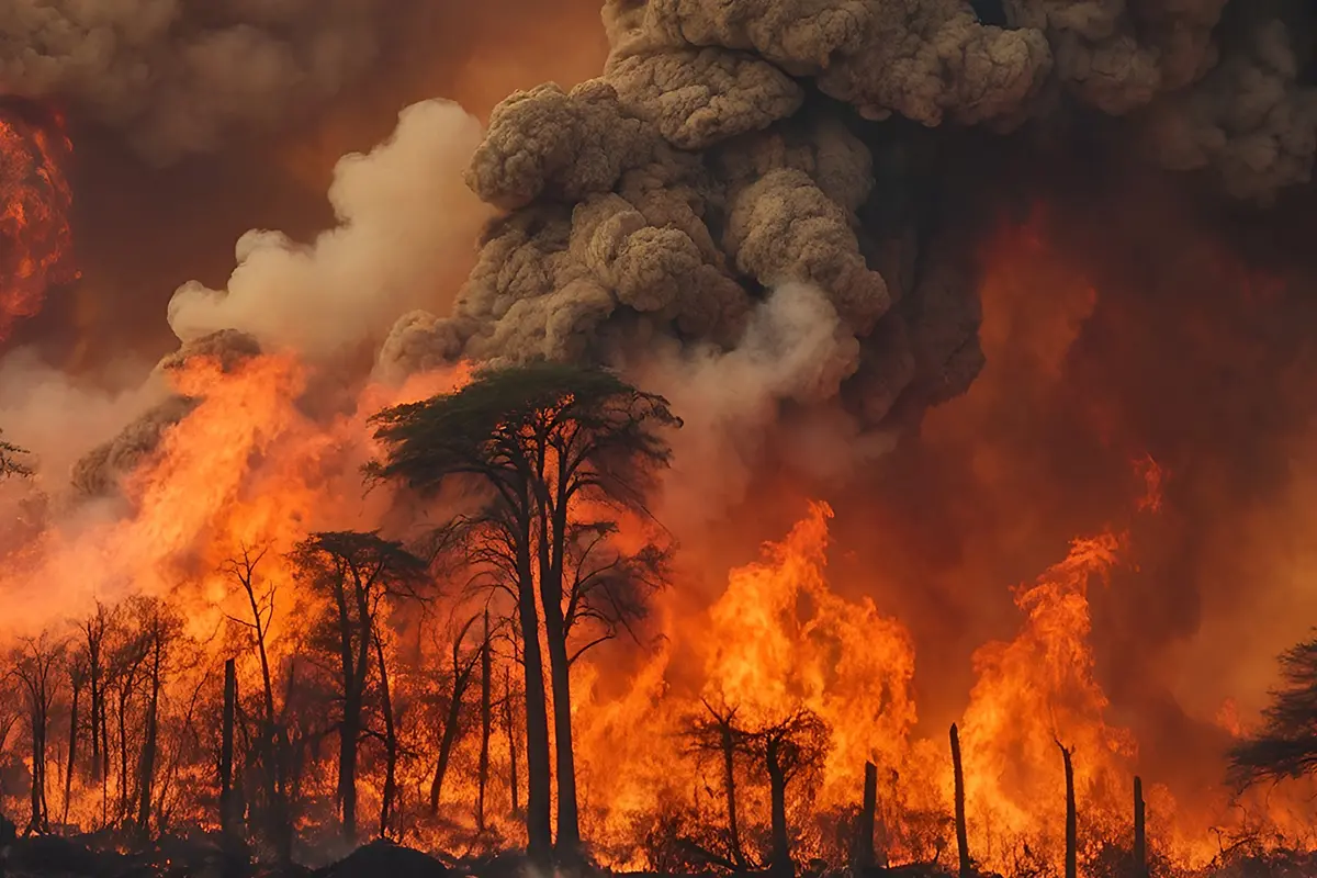 Wildfire and Fire Imagery: Essential for Various Professional Uses
