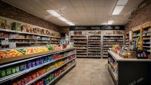 Fresh Market Store Interior