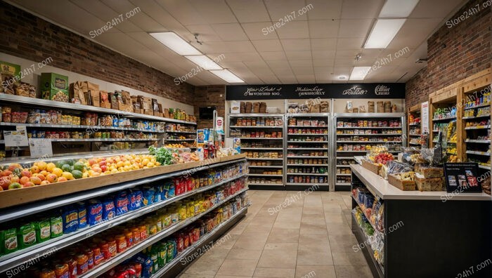 Fresh Market Store Interior