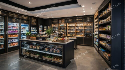 Gourmet Boutique Shop Interior Display