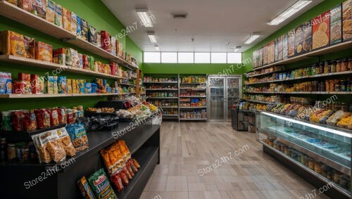 Green Grocer Shop Interior Display