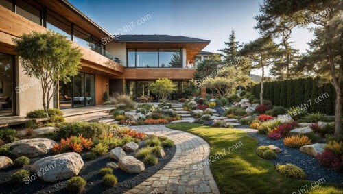 Harmonious Backyard Oasis Landscape Design