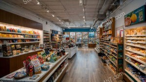Inviting Grocery Store Interior View