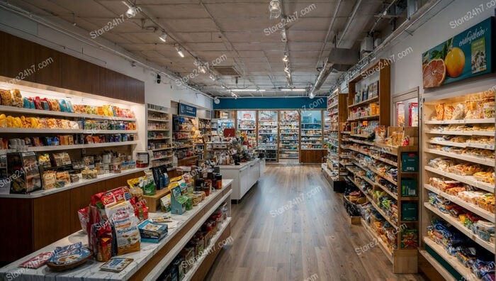 Inviting Grocery Store Interior View