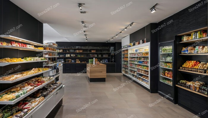 Minimalist Modern Grocery Store Design