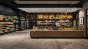 Modern Convenience Store Interior