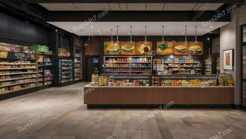 Modern Convenience Store Interior