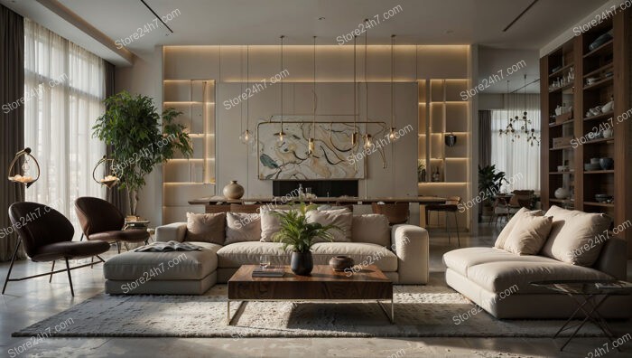 Modern Elegant Living Room Interior Design