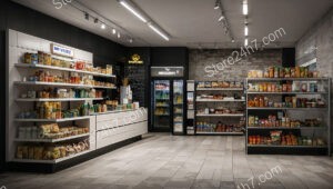 Modern Retail Space Interior Shop