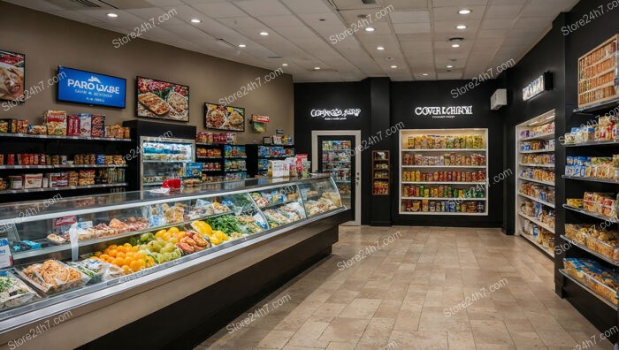 Modern Retail Space Interior View