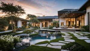 Modern Zen Garden Pond Design