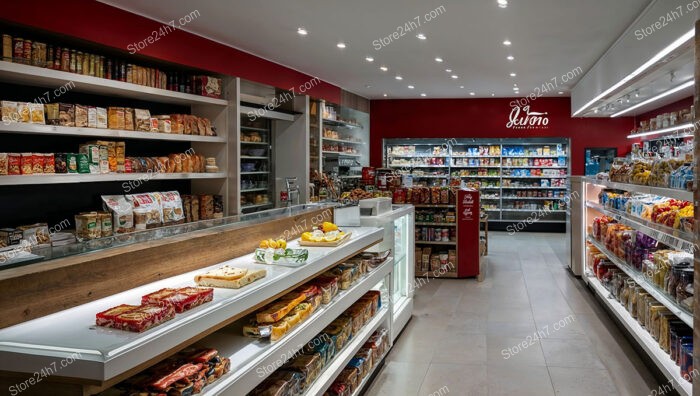 Sleek Modern Grocery Store