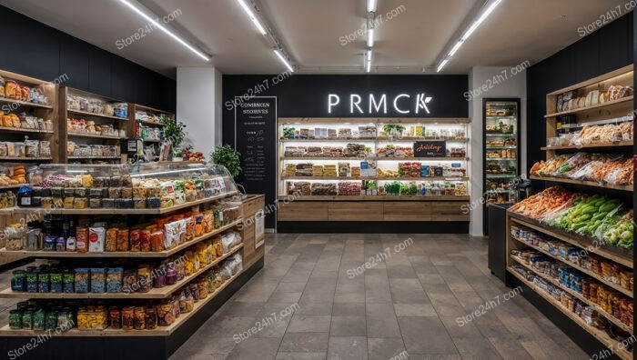 Sleek Modern Grocery Store Design