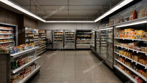 Sleek Modern Grocery Store Layout