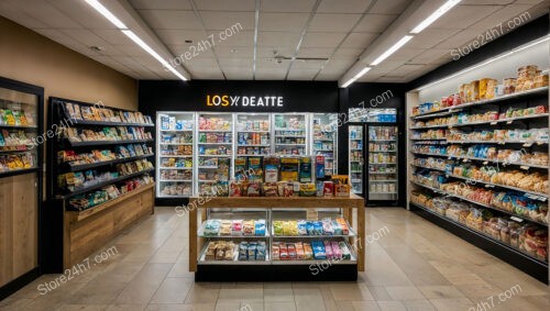 Streamlined Grocery Store Interior Showcase