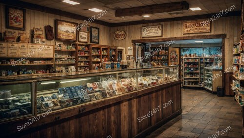 Traditional Deli Shop Interior View