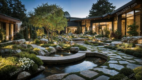 Tranquil Zen Garden Water Feature