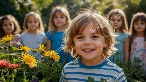 Garden Discovery with Happy Youngsters