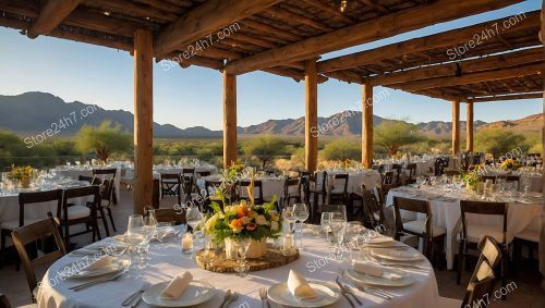 Desert Mountain Outdoor Dining Splendor