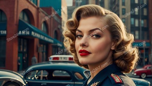 Vintage Chic Police Pin-Up Inspiration